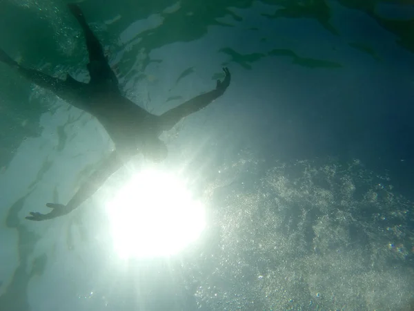 Drowning man — Stock Photo, Image