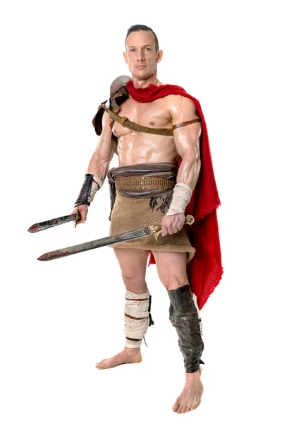 Alter Soldat oder Gladiator — Stockfoto