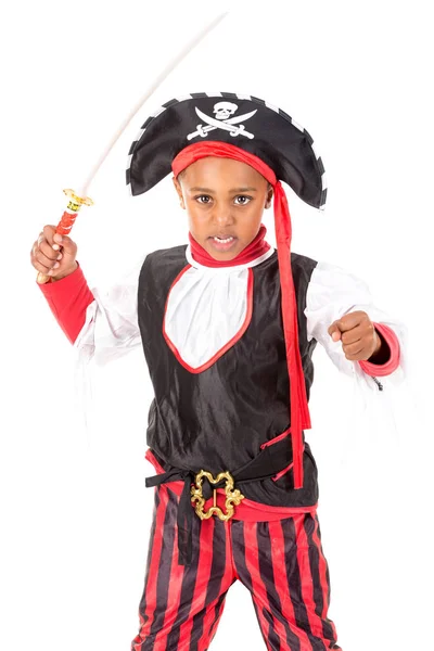 Jongen piraat — Stockfoto