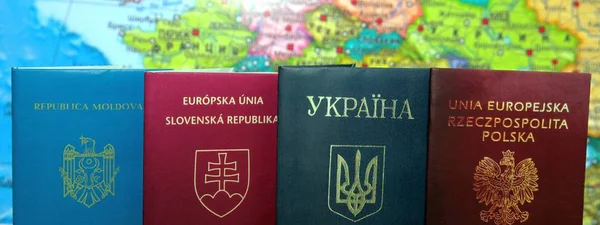 Pasy z různých zemí — Stock fotografie