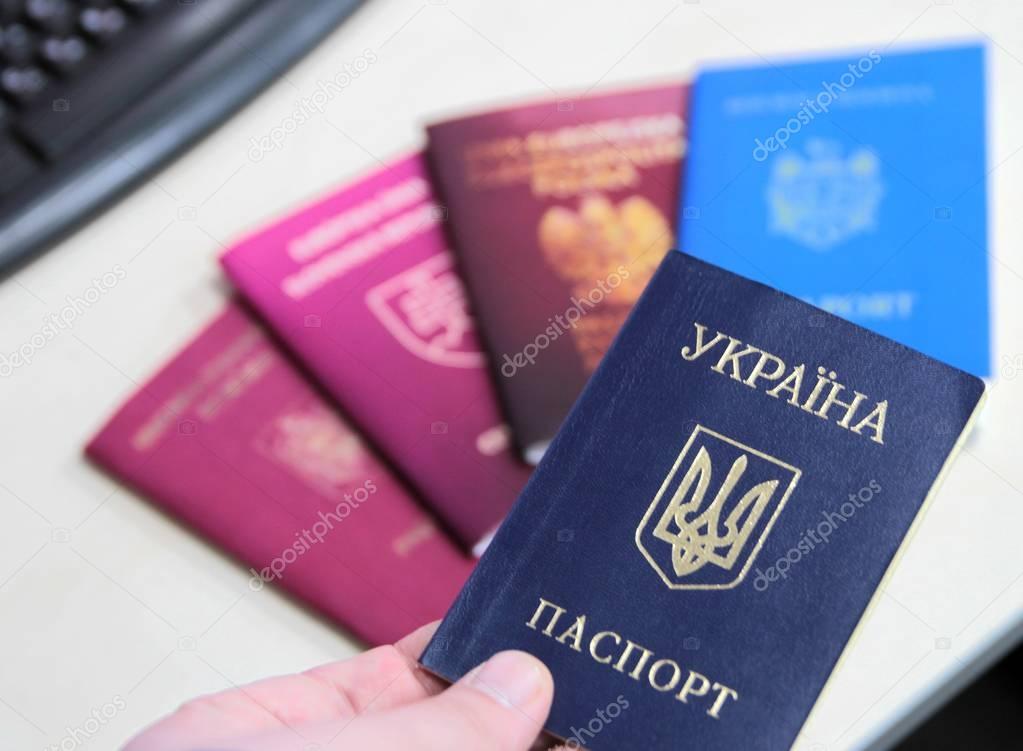 Passports of different countries
