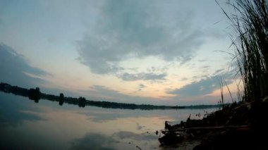 Sunset bulvarında göl, hızlandırılmış