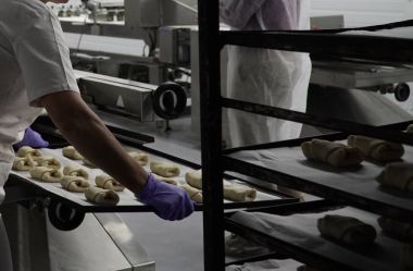 Ekmek yapım süreci.