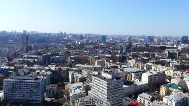Kiev Abril 2018 Ucrânia Vista Estádio Olímpico Onde Terá Lugar — Vídeo de Stock