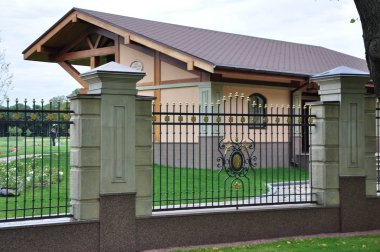 Kiev, 24 Ağustos 2014. Ukrayna Viktor Yanukoviç Mezhyhiria başkanı villası.
