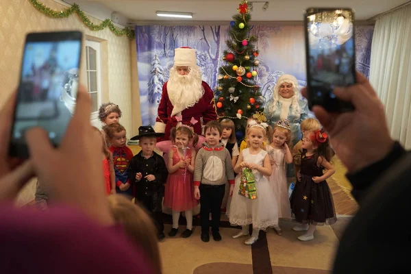 Kiev, Ukraine, Europe - December 2019: New Year's morning party — ストック写真