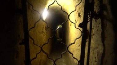 Chernihiv, Ukrayna, Elias Kilisesi, Anthony Mağaralarının İç Görünümü. Manastırdaki yeraltı geçidi..