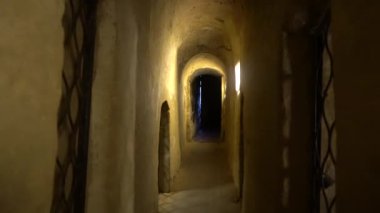 Chernihiv, Ukrayna, Elias Kilisesi, Anthony Mağaralarının İç Görünümü. Manastırdaki yeraltı geçidi..