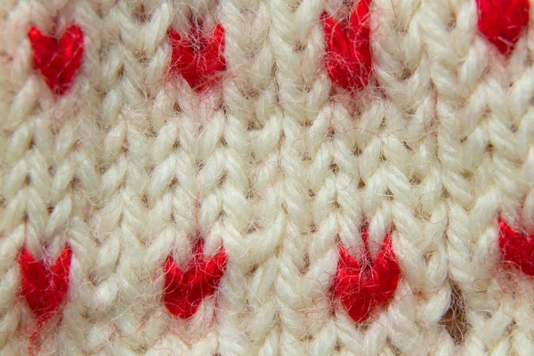 Pletená tkanina jako pozadí close up — Stock fotografie
