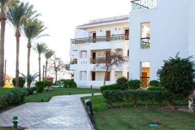 Sharm el Sheikh city in December on a sunny day