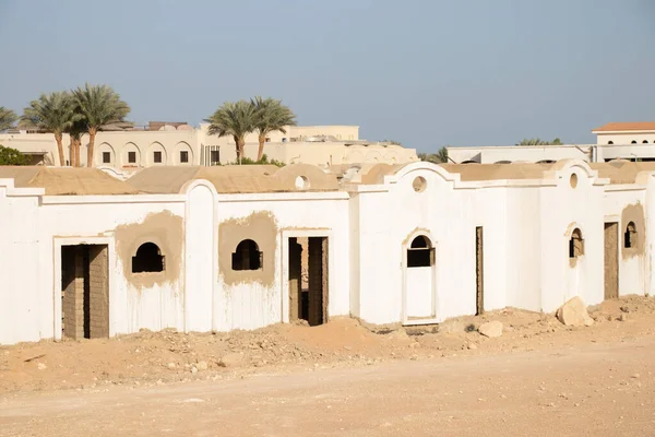 Hotel inacabado no Egito em sharm el sheikh — Fotografia de Stock