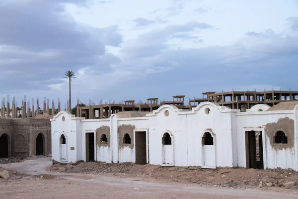 Hotel inacabado no Egito em sharm el sheikh — Fotografia de Stock