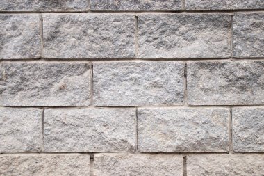 Arka plan olarak bir evin taş duvarı