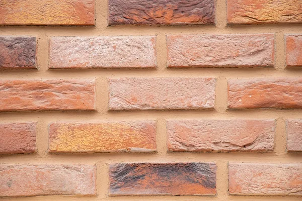 Arka plan olarak bir evin taş duvarı