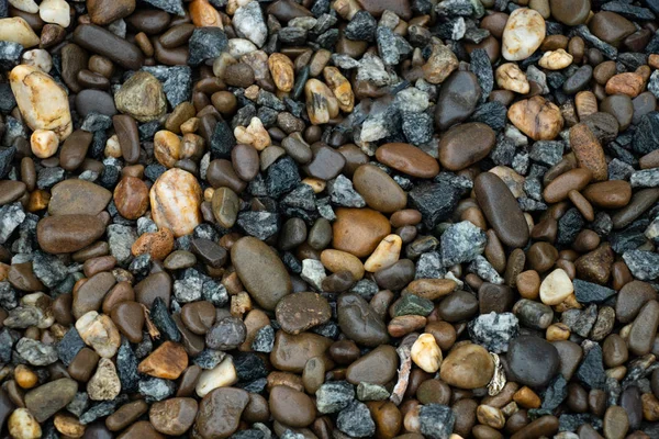 Fondo de piedra de guijarro de cerca — Foto de Stock