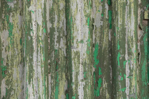 Old green fence as background — Stock Photo, Image