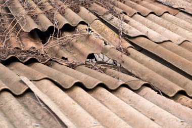 Yakın plan bir evin eski döşemesi.