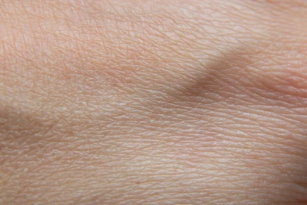 Skin of the hands of a young girl close-up — Stock Photo, Image