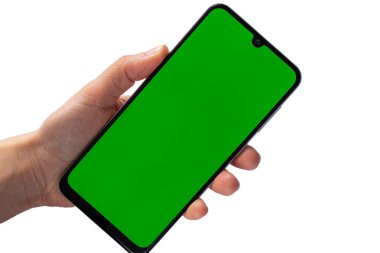 eldeki telefona dokunun örnek şablonu