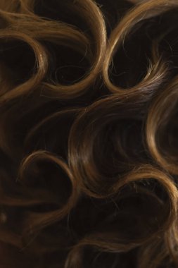 saç kıvırcık kahverengi saçlar arka plan olarak