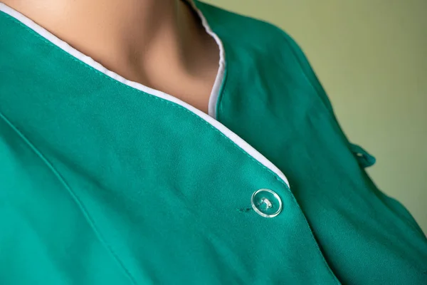 Медсестры Работающей Украинской Больнице Изолированном Фоне — стоковое фото