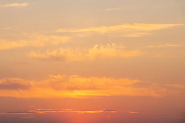 Hintergrund Des Abendhimmels Bei Sonnenuntergang — Stockfoto