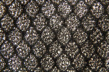 Gri ince örgü klima makro fotoğraf