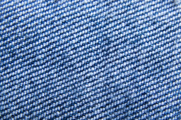 Blue Denim Macro Photo Background — Stock Photo, Image
