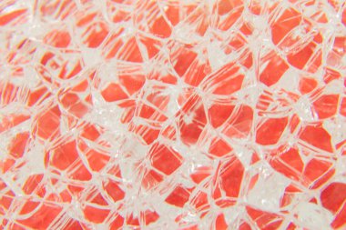 Arkaplan olarak kırık cam makro