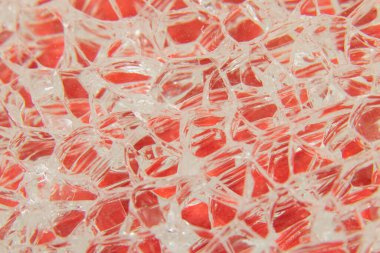 Arkaplan olarak kırık cam makro