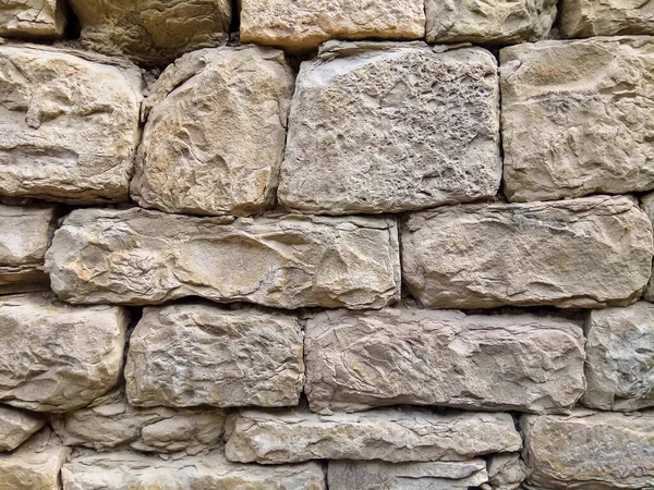 Zdi Velké Dlažební Kostky Položené Zdi Život Horalů Starobylá Architektura — Stock fotografie