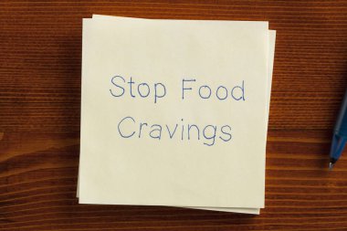 Bir kayda göre gıda Cravings durdurmak