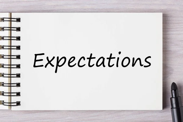 Expectativas — Foto de Stock