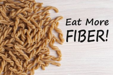 Pirinç makarna konsepti ile daha fazla lif yiyin