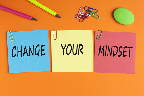 Change Your Mindset Concept