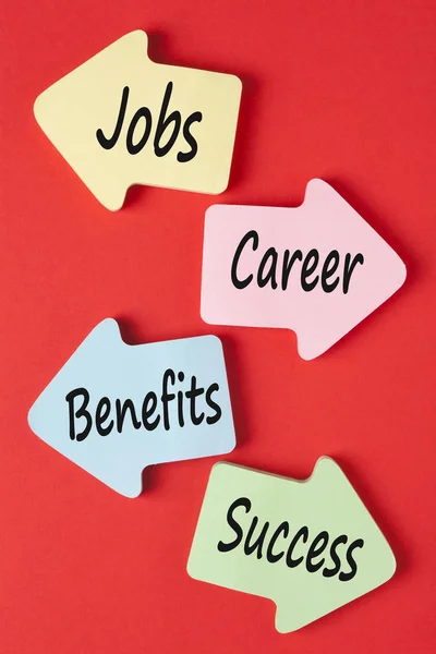 Jobs Career Benefits Success Concept — Stock Photo, Image