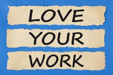 Aşk senin iş kavramı