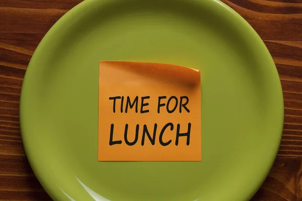 Time for Lunch Concept