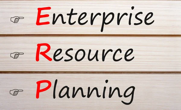 Enterprise Resource Planning ERP Concept