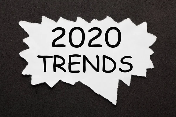 2020 koncepcja trendów — Zdjęcie stockowe