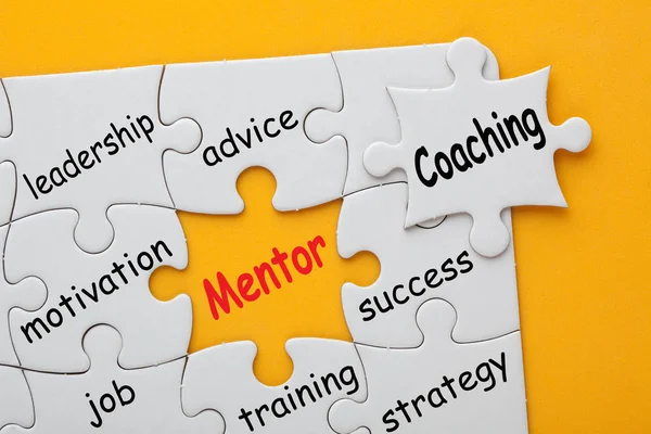 Mentor Coaching Concept — Stockfoto