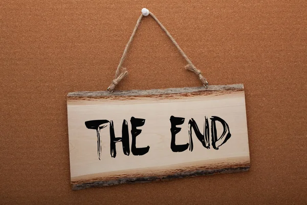 The End Concept — Stock Photo, Image