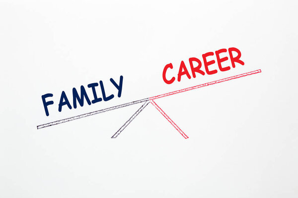 Career Family Concept