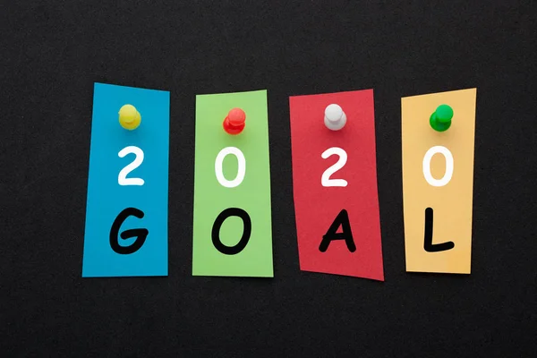 2020 Goal Concept — Stock Photo, Image