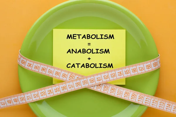 Metabolizm Katabolizm anaboliczny — Zdjęcie stockowe