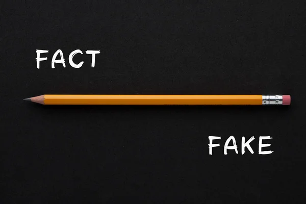 Fact Fake Concept — Stock Photo, Image