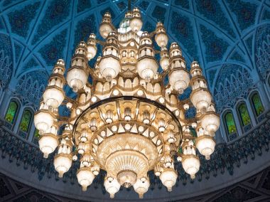 Dev lamba Grand Camii Qaboos Muscat, Umman