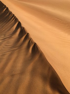 Çöl Kum desen, çapraz çizgi