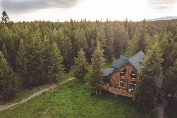 Rustik dağ günlük kabin