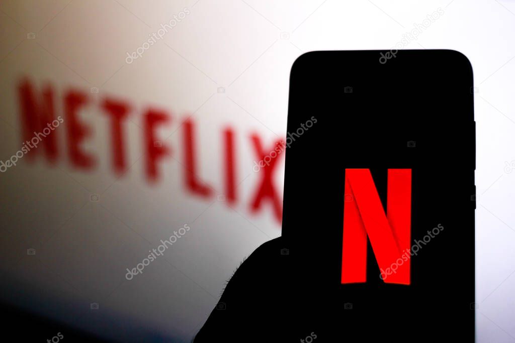 December 11, 2019. In this photo illustration the Netflix logo is seen displayed on a smartphone.